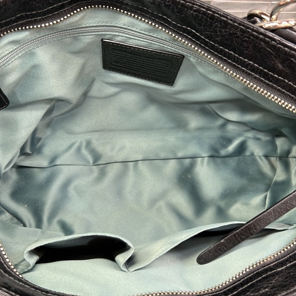 Vintage Coach leather bag black - Picture 6 of 9